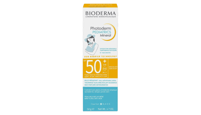 BIODERMA Photoderm Pediatrics Mineral SPF 50+UVB8 PA++++