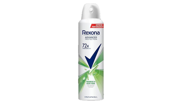 REXONA Advanced Protection 72H + Motion Sense Bamboo + Aloe Vera