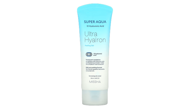 MISSHA Super Aqua 10 Hyaluronic Acid Ultra Hyalron Peeling Gel