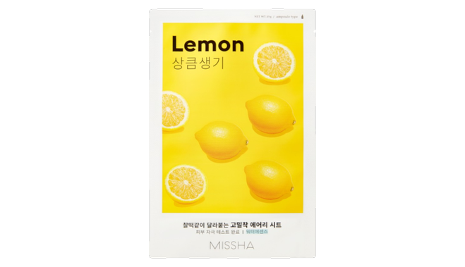 MISSHA Airy Fit (Lemon) Sheet Mask