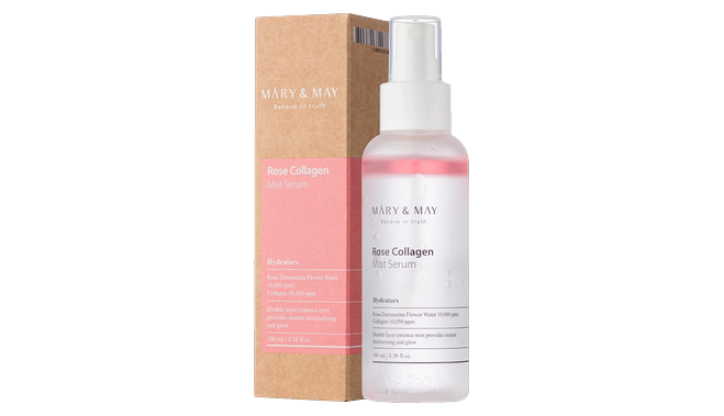 MARY and MAY Rose Collagen Mist Serum