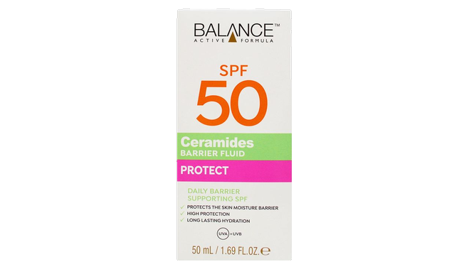 Balance Active Formula Ceramides Barrier Fluid Protect SPF50++