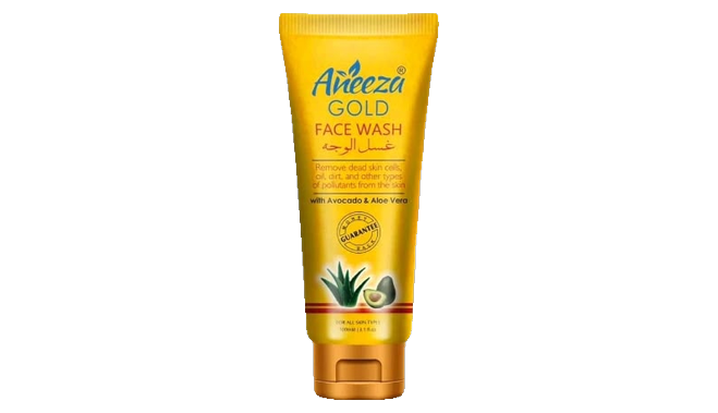 Aneeza Gold Face Wash Avocado & Aloe Vera