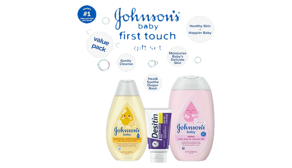 Johnson Baby First Touch Gift Set