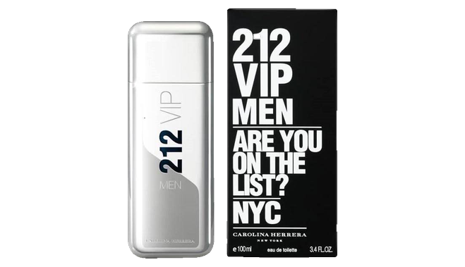 Carolina Herrera Perfume Spray 212 VIP for Men EDT