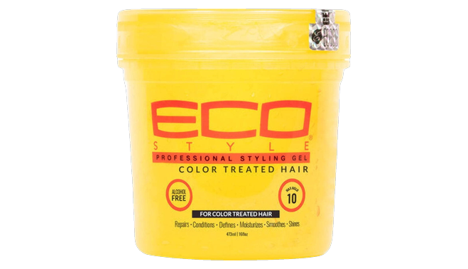 Eco Style Styling Gel Color Treated Yellow