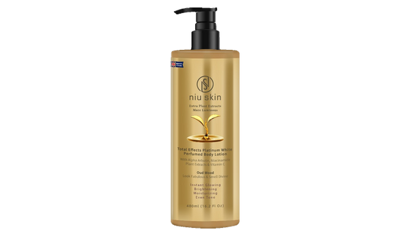 NIU SKIN Extra Plant Extracts More Luminous (With Alpha Arbutin, Niacinamide And Vitamin C) OUD WOOD Body Lotion