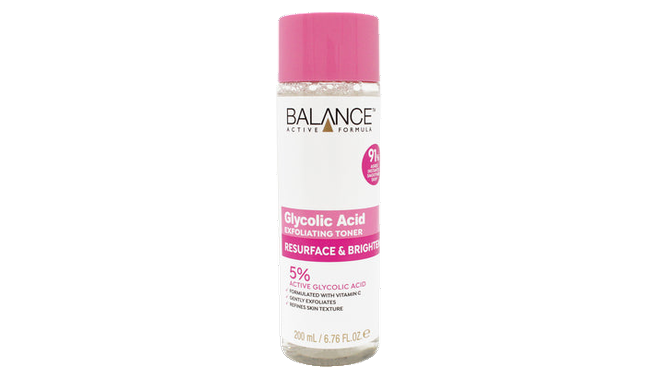 Balance Active Formula 5% Glycolic Acid Resurface & Brighten Exfoliating Toner