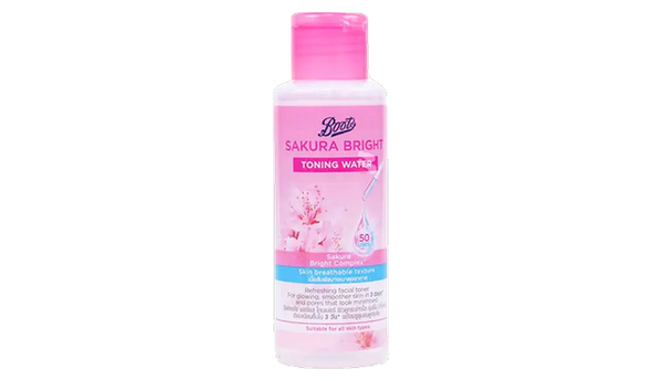 Boots Sakura Bright Toning Water
