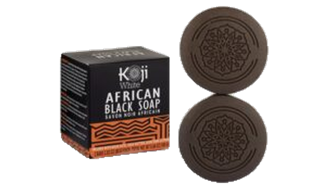 Koji White African Black Soap