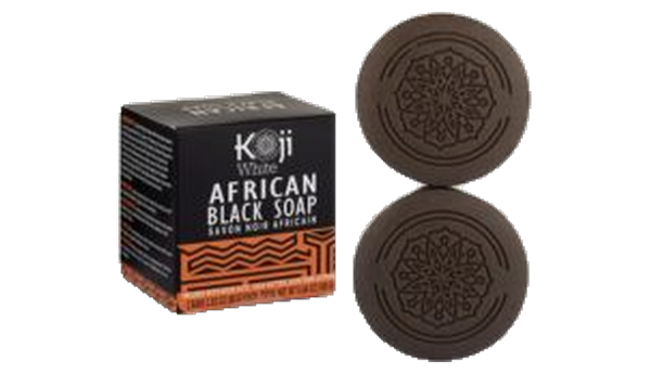Koji White African Black Soap