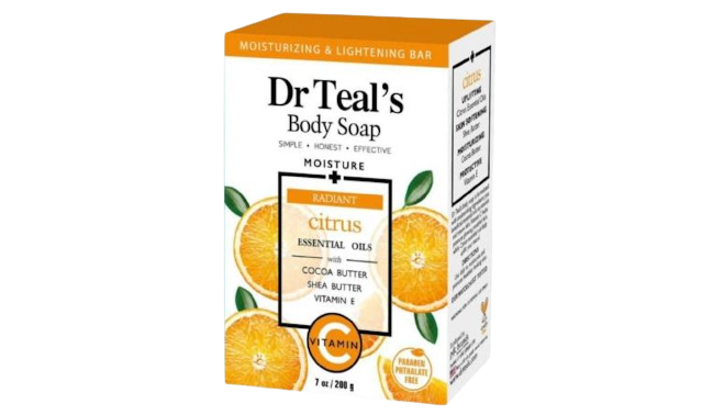 Dr Teal's Citrus Bar Soap