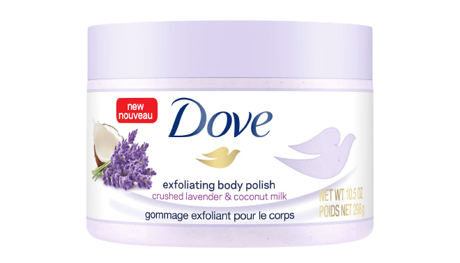 Dove Exfoliating Body Polish Coconut Milk