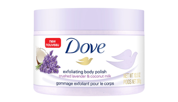 Dove Exfoliating Body Polish Coconut Milk