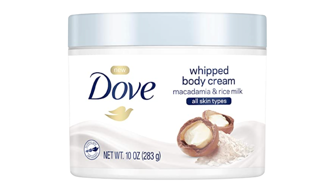 Dove Whipped Body Cream Macademia & Rice Milk Cream