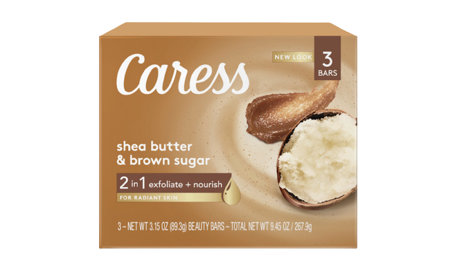 Caress Shea Butter And Brown Sugar Soap Pack