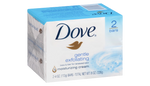 Dove Gentle Exfoliating Soap 2 Bars