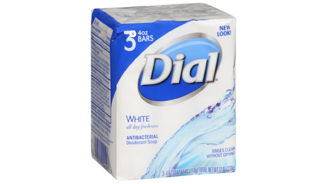 Dial White Antibacterial Soap