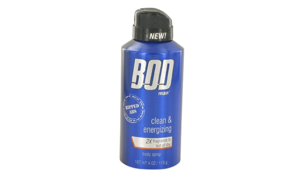Bod Man Clean And Energizing Body Spray
