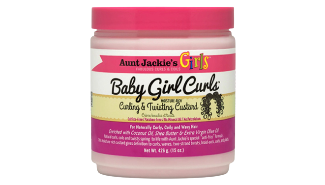Aunt Jackie’s Baby Girl Curl And Cooling Twisting
Custard