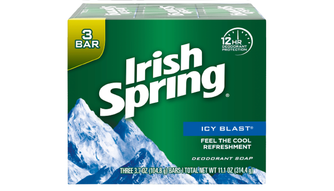 Irish Spring Icy Blast Soap