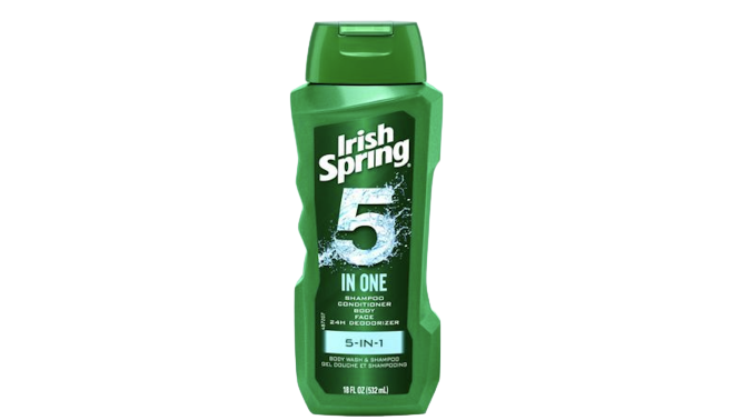 Irish Spring 5 In One Shampoo Body Wash