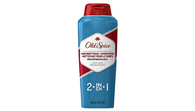 Old Spice Hair+Body Wash.Shampooing