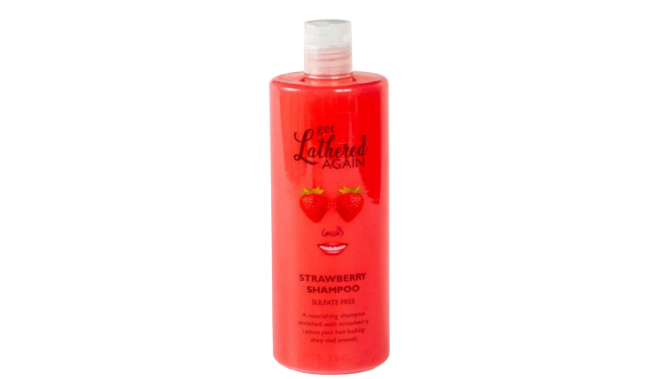 Get Lathered Again Strawberry Shampoo