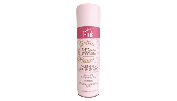 Pink Shea Butter Coconut Oil Silkening Sheen Spray