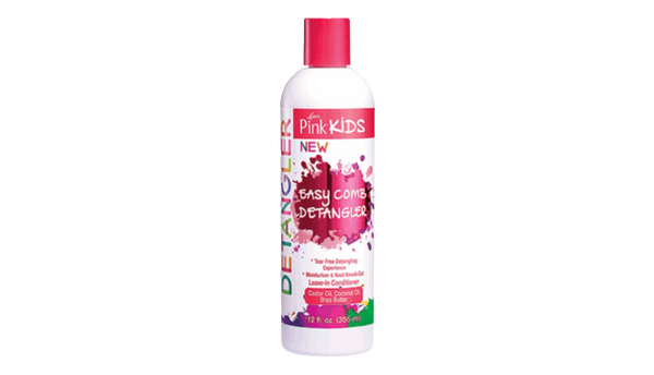Luster Pink Kids Detangler Easy Comb
