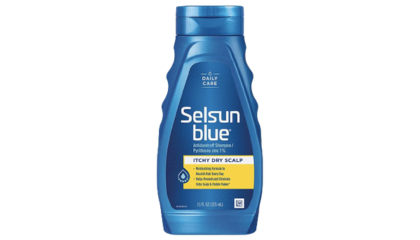 Selsun Blue Dandruff Shampoo Itchy Dry Scalp.