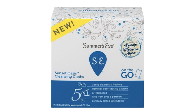 Summer's Eve Sunset Oasis Cleansing Cloths