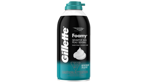 Gillette Foamy Sensitive Skin Shave Foam
