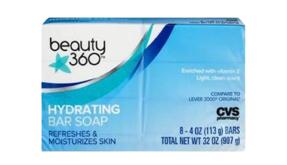 Beauty 360 Hydating Bar Soap 8-Bars