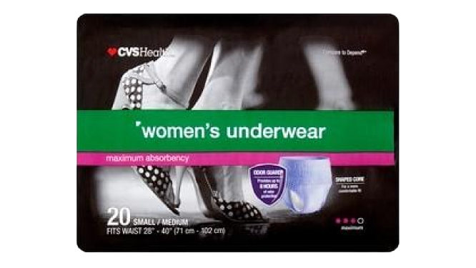 Cvs Heath Women's Underwear Medium Maximum Absorbency