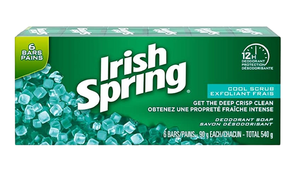 Irish Spring Cool Scrub Soap