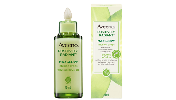 Aveeno Positively Radiant Maxglow Infusion Drops