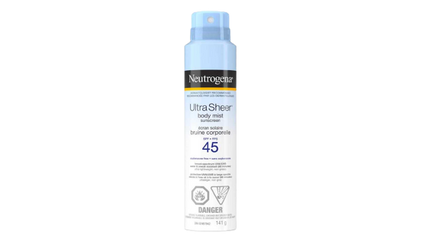 Neutrogena Ultra Sheer Body Mist Spf 45
