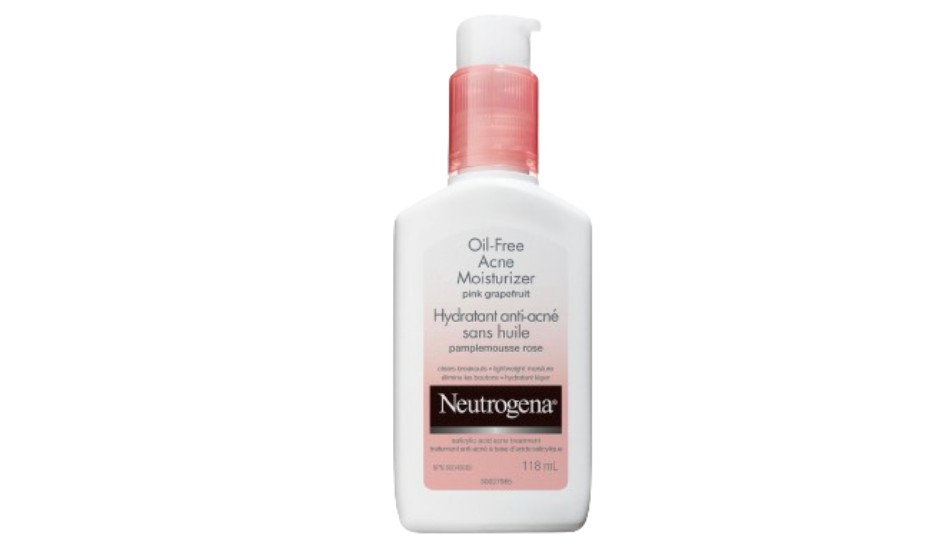 Neutrogena Oil-Free Acne Moisturizer Pink