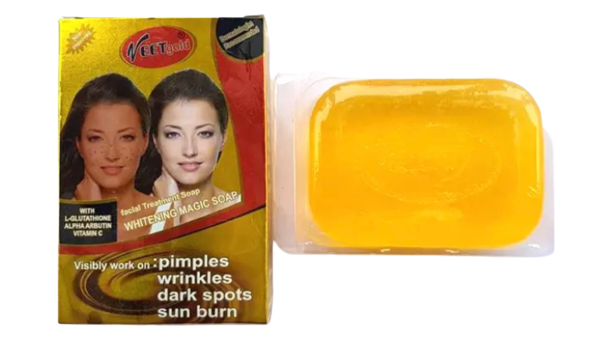 Veet Gold Whitening Magic Soap