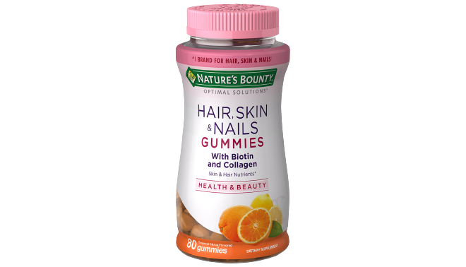 Nature's Bounty Hair,Skin And Nail 80 Gummies