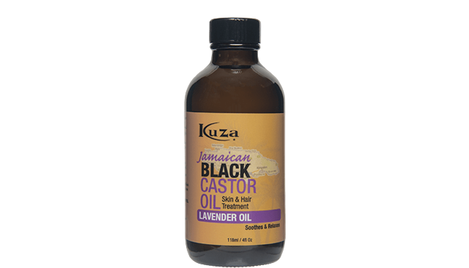 Kuza Jamaican Black Castor Oil Lavender Oil
