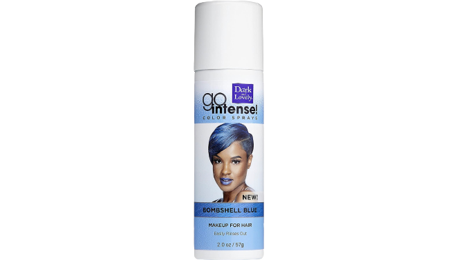 Dark And Lovely Go Intense Bombshell Blue Hair Spray