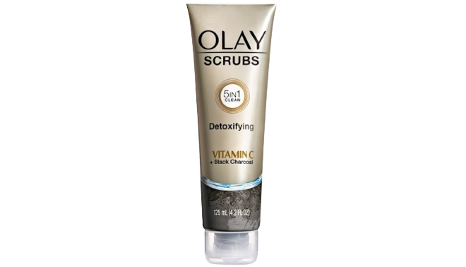 Olay Scrubs 5 In 1 Detoxifying Vitamin C + Black
Charcoal