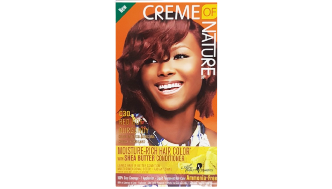 Creme Of Nature Red Hot Burgundy