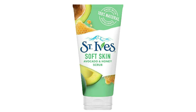 St Ives Soft Skin Scrub Avocado And Honey
