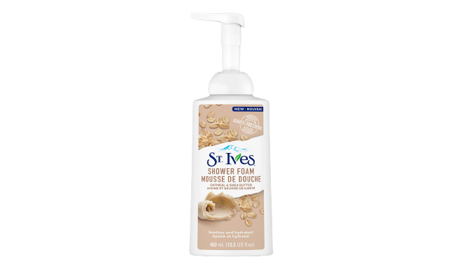 St Ives Shower Foam Oatmeal And Shea Butter