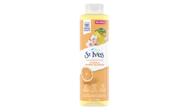 St Ives Citrus And Cherry Blossom Body Wash