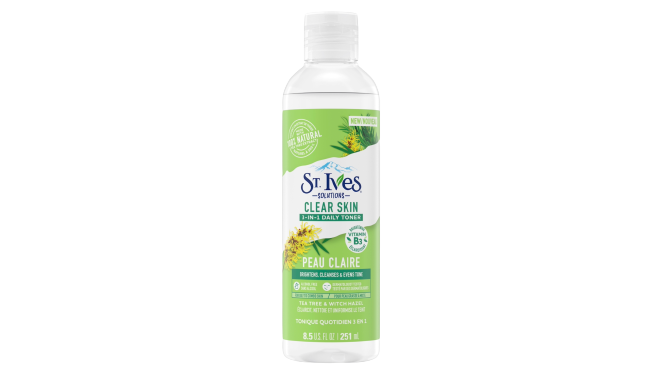 St. Ives Clear Skin 3-In-1 Daily Toner Peau