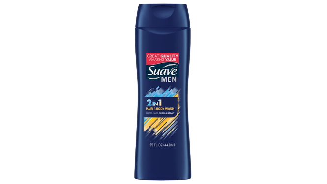 Suave Men 2In1 Hair & Body Wash